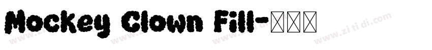 Mockey Clown Fill字体转换